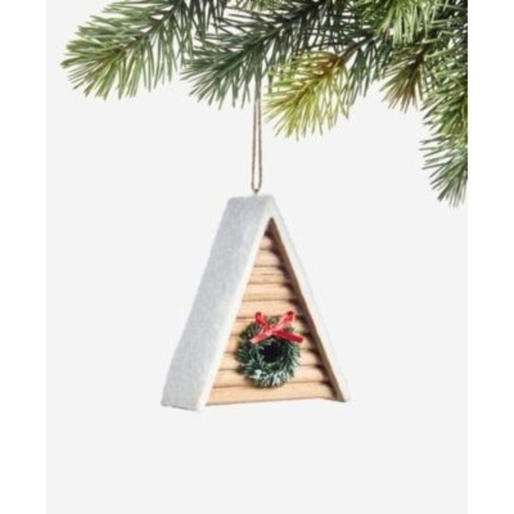 Macy's Holiday Lane Nordic Wonderland Birdhouse Ornament